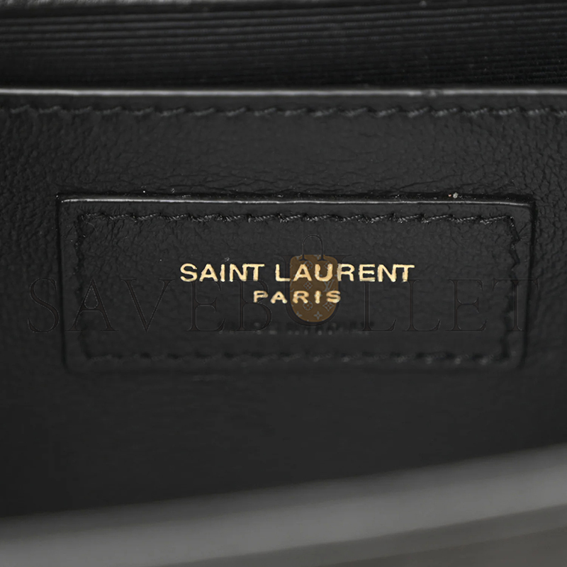 YSL KATE SMALL IN CROCODILE-EMBOSSED NUBUCK LEATHER 469390 (20*12.5*5cm)